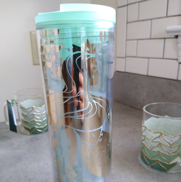 Starbucks Mermaid Siren Tumbler 50th Anniversary